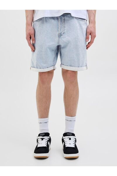 Jack & Jones Τζιν Σορτς Κανονικής Γραμμής