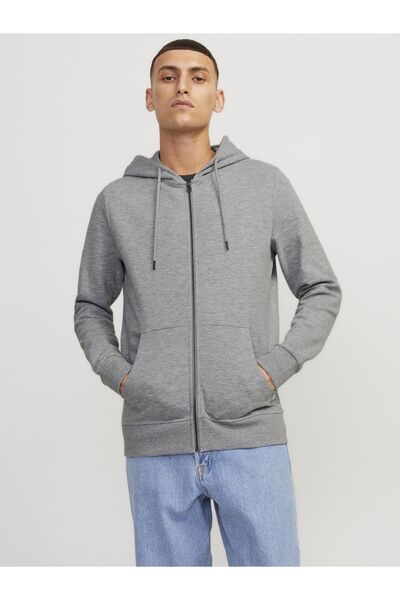 Jack & Jones Kapuzenjacke Einfarbig Kapuzenjacke