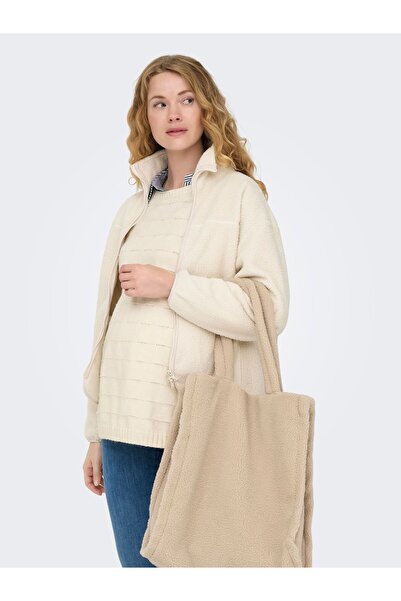 ONLY MATERNITY Teddyfell Jacke OLMMAMA Teddyfell Jacke