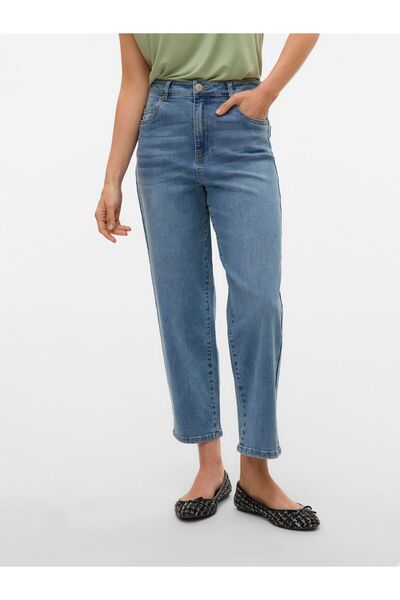 Vero Moda Mom Jeans VMBETTY Hohe Taille Hohe Taille Jeans