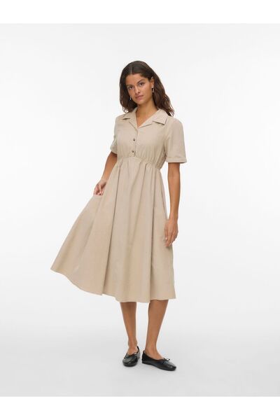 Vero Moda Kleid VMRAY Cord-Midikleid