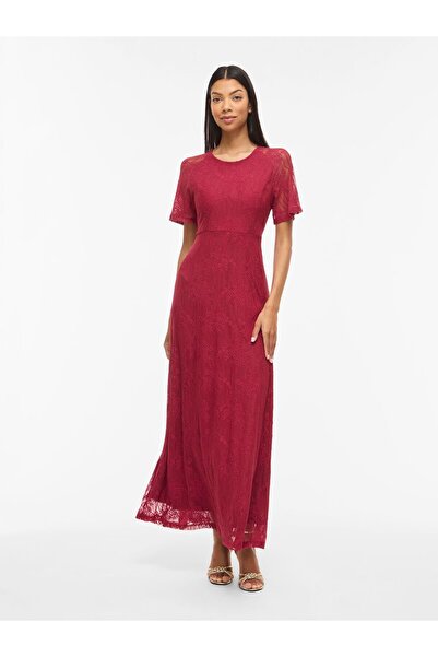 VILA Maxikleid VIFEMMA Kurzarm