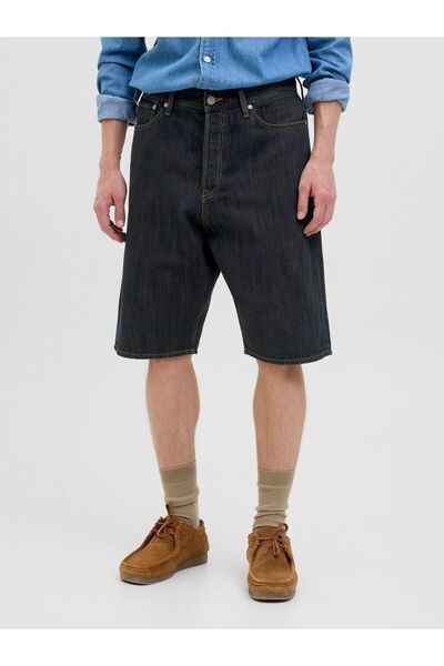 Jack & Jones Pantaloni scurți din denim cu croială largă