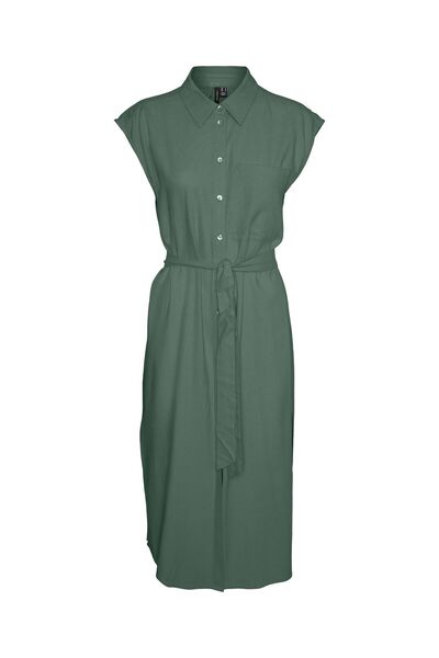 Vero Moda Hemdblusenkleid VMMYMILO Langes Kleid