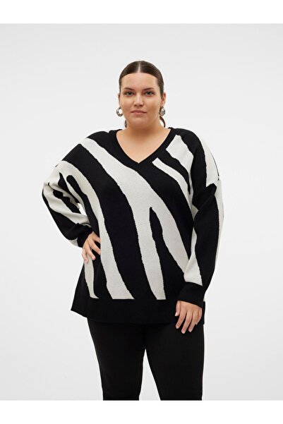 Veromoda Curve Strickpullover VMCNANCY Strickpullover