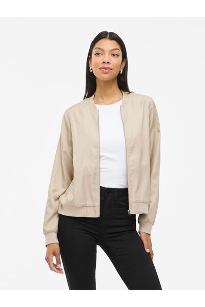 VILA Bomberjacke Reißverschluss