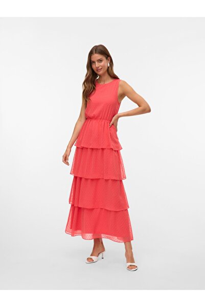 Vero Moda Kleid VMMELISA Langes Kleid