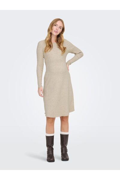 ONLY MATERNITY Strickkleid OLMFIA Midikleid