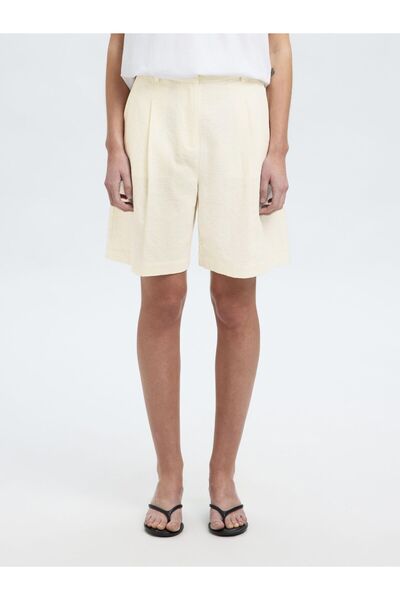 SELECTED Shorts Baumwollmix Jacquard