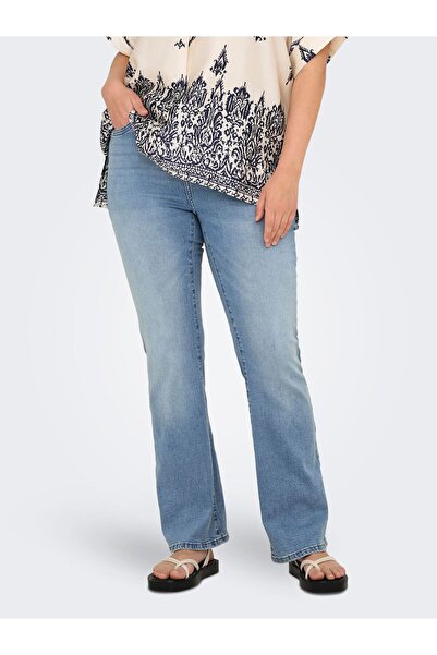 Only Carmakoma Flared fit jeans CARSALLY Hohe Taille Flared Jeans