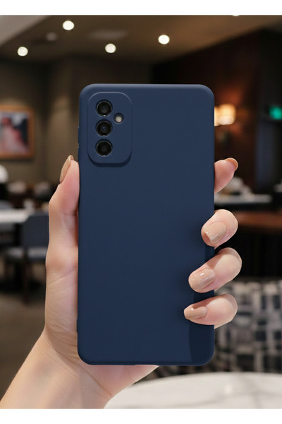 Hatreds Samsung Galaxy M52 5G Uyumlu İçi Kadife Mat Renkli Kamera Korumalı Kı...