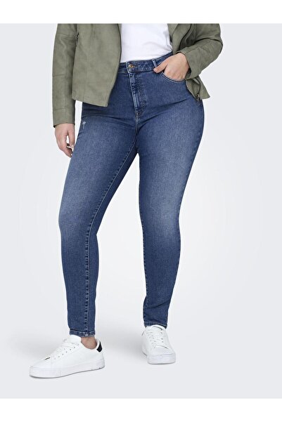Only Carmakoma Skinny Jeans CARICONIC Hohe Taille Skinny Fit Knöchellang Jeans