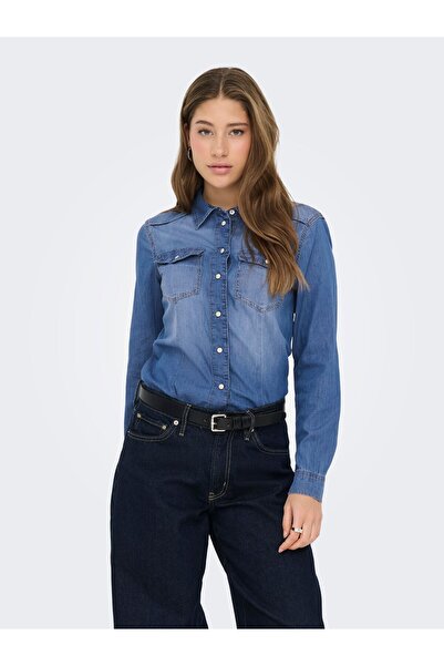ONLY Jeanshemd ONLALEXA Jeanshemd