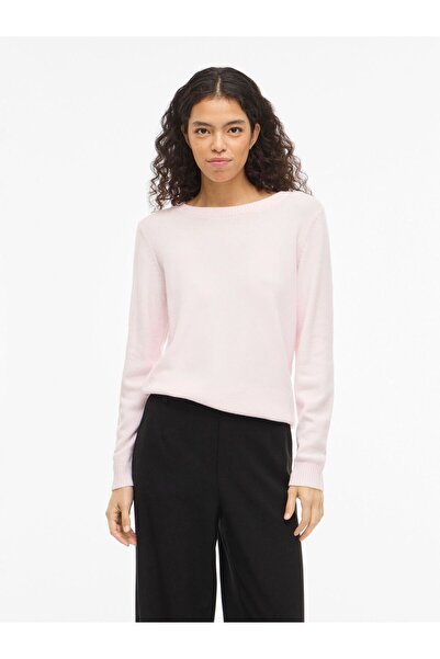 VILA Strickpullover VIRIL Rundhals