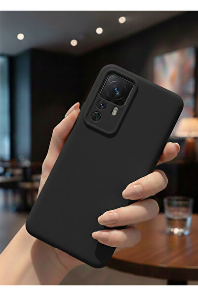 Hatreds Xiaomi Mi 12T Pro Uyumlu İçi Kadife Mat Renkli Kamera Korumalı Kılıf ...