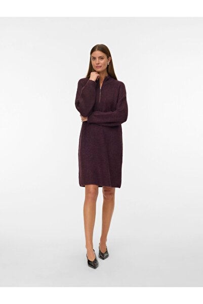 Vero Moda Strickkleid VMLEFILE Midikleid