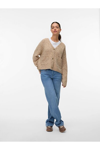 Vero Moda Weit geschnitten VMMELISA Mid Rise Weiter Beinschnitt Jeans