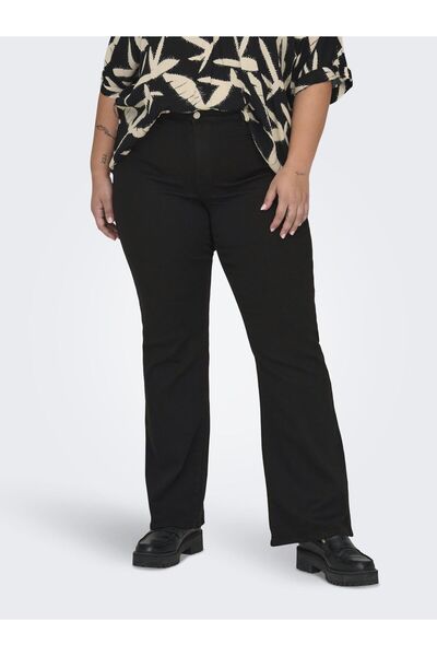 Only Carmakoma Flared fit jeans CARTHUNDER Mittlere Taille Flared Jeans