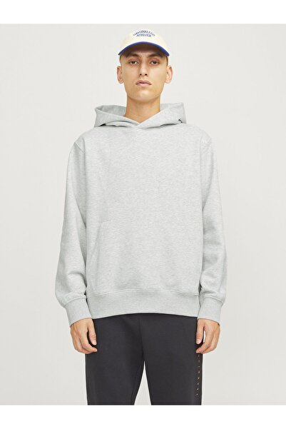 Jack & Jones Kapuzenpullover Einfarbig Kapuzenpullover