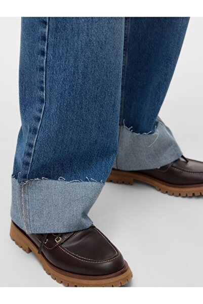 Vero Moda Düz Kesim VMALLISON Orta Bel Gerade Geschnitten Jeans