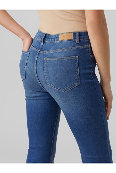 Vero Moda Ausgestellt VMSELINA Hohe Taille Ausgestellt Jeans