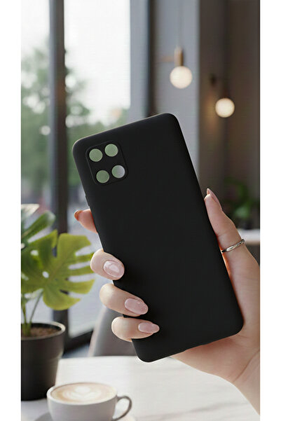 Hatreds Samsung Galaxy A81 / Note 10 Lite Uyumlu İçi Kadife Mat Renkli Kamera...
