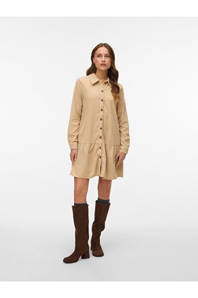 Vero Moda Hemdblusenkleid VMCLEO Kurzes Kleid