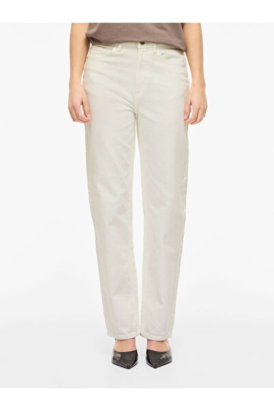 VILA Straight Fit Jeans VIKELLY Hohe Taille