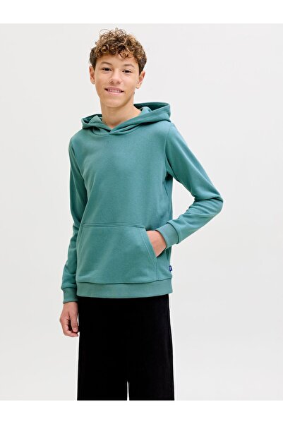Jack & Jones Junior Kapuzenpullover Einfarbig Kapuzenpullover Junior