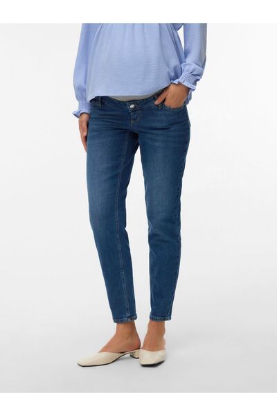 Vero Moda Maternity Mom Jeans Yüksek Bel Kot