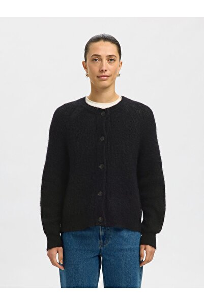 Selected Femme Strickjacke Wollmix