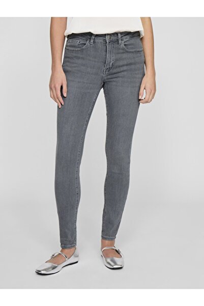 VILA Skinny Fit Jeans VISARAH Mid Waist