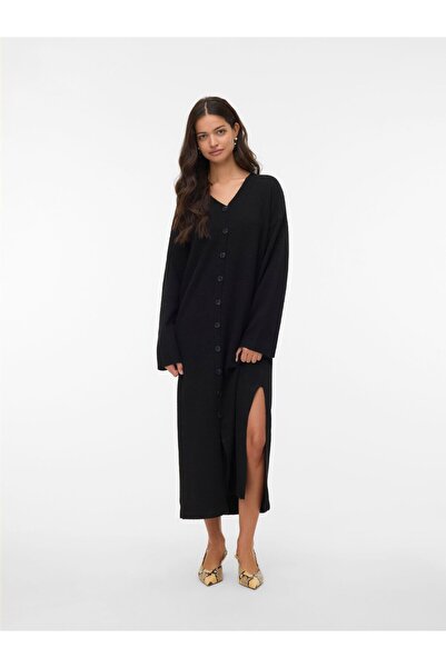 Vero Moda Strickkleid AWNINNA Langes Kleid