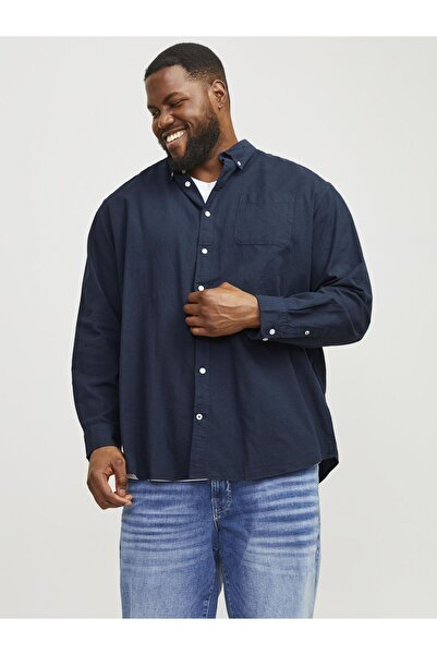 Jack & Jones Plus Freizeithemd Freizeithemd Plus Size