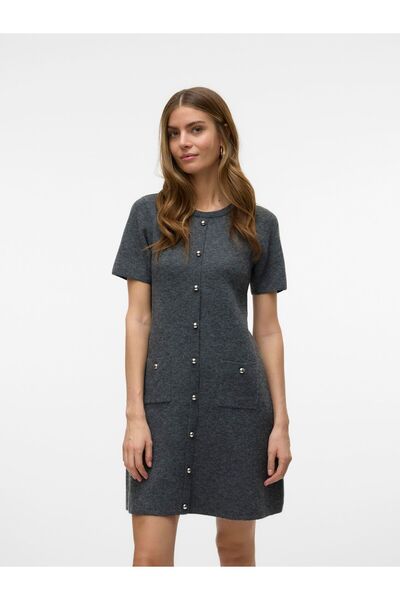 Vero Moda Strickkleid VMJOHANNA Midikleid