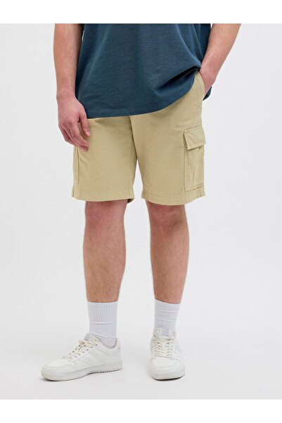 Jack & Jones Plus Cargo-Shorts Große Größen Locker sitzende Cargo-Shorts
