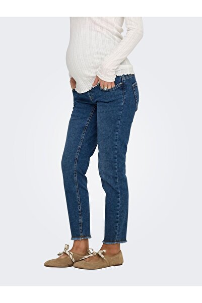 ONLY MATERNITY Skinny Jeans OLMBLUSH Mittlere Taille Skinny Fit Jeans