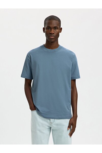 SELECTED T-Shirt Relaxed Fit Kurzarm