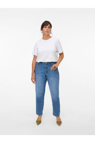 Veromoda Curve Mom Jeans VMCTESSA Hohe Taille Hohe Taille Jeans