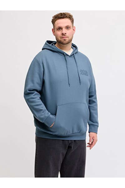 Jack & Jones Plus Kapuzenpullover Plus Size Logo Kapuzenpullover