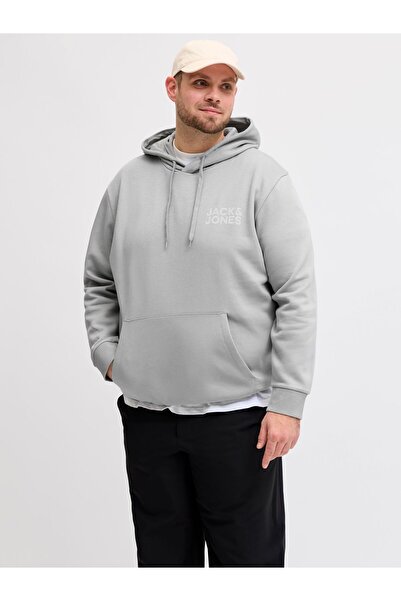 Jack & Jones Plus Kapuzenpullover Plus Size Logo Kapuzenpullover