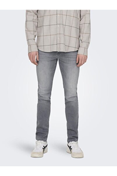 Only & Sons Slim Fit Jeans ONSLOOM Niedrige Taille Slim Fit Jeans