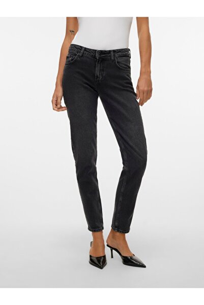 Vero Moda Verjüngt VMMARRY Niedrige Taille Hohe Taille Jeans