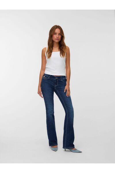 Vero Moda Ausgestellt VMHELENA Niedrige Taille Ausgestellt Jeans