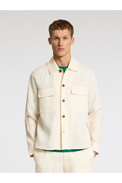 Selected Homme Overshirt 100% Leinen