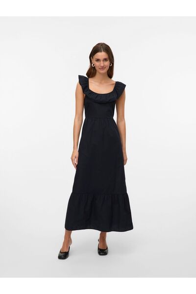 Vero Moda Kleid VMJARLOTTE Langes Kleid