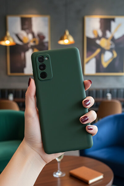 Hatreds Galaxy S20 FE Uyumlu İçi Kadife Mat Renkli Kamera Korumalı Kılıf - Ko...