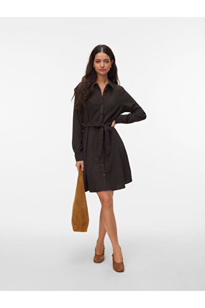 Vero Moda Kleid VMVILJA Kurzes Cord Kleid