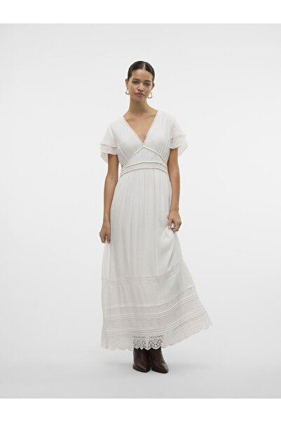 Vero Moda Kleid VMTIFFANI Langes Kleid