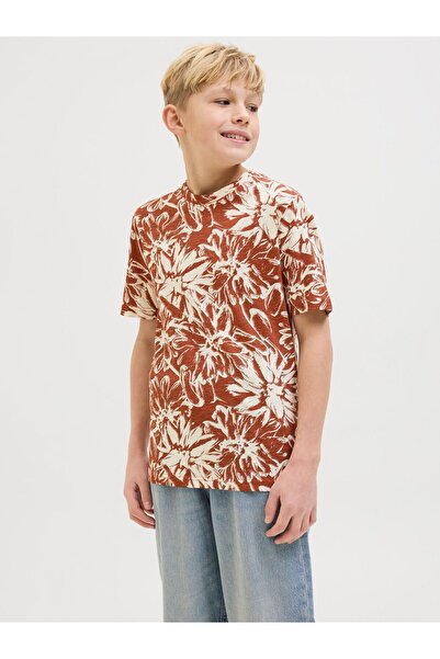 Jack & Jones Junior T-Shirt mit Allover-Print für Junioren